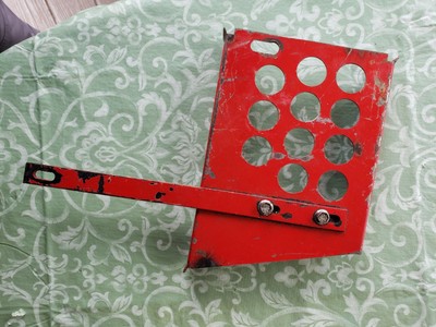 Steiner 202 zero turn rotary mower original PTO belt guard and shield bracket