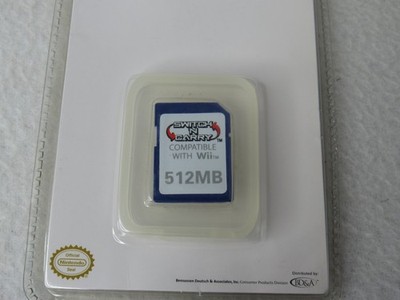 NEW Genuine Wii 512MB SD Expansion Card Licensed by Nintendo | eBay