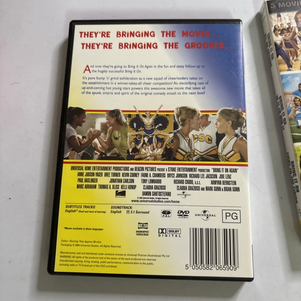 Bring It on: Again, All Or Nothing, In It To Win It, Right To The Finish DVD - Image 3 of 4