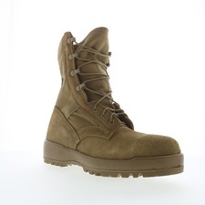 McRae Tactical HW CB Made In USA 8989 Mens Brown Wide Suede Tactical Boots 6
