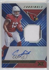 2018 Panini XR Rookie Swatch Auto Blue 20/25 Christian Kirk #RSA19 Auto 8k4