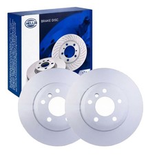 2X HELLA BREMSSCHEIBEN 345mm HINTEN passend f�r BMW X5 X6 54612PRO