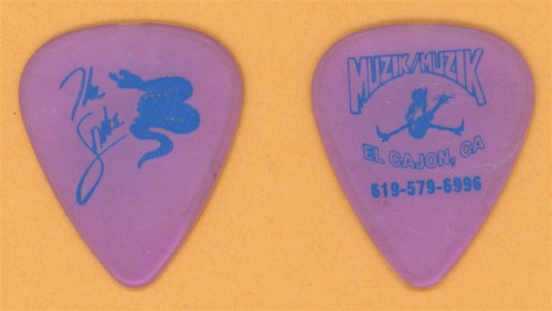 Skid Row Dave Snake Sabo Vintage Guitar Pick - 1989 Skid Row Tour