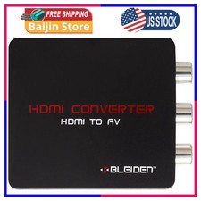HDMI to Composite AV Converter for Fire TV Stick Older TV RCA Adapter