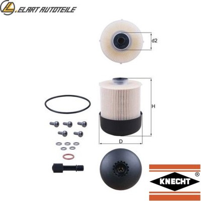 FUEL FILTER KX 338/28D FOR DACIA DOKKER/Box/Body/MPV DUSTER LODGY LOGAN