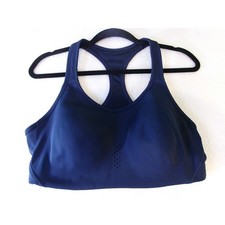 Avia Womens Navy Blue Racerback Sports Bra High Impact XL 16-18 AV12100022043