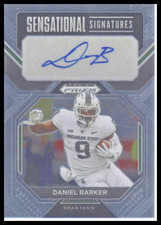 Daniel Barker 2023 Prizm Draft Auto Sensational Signature Michigan State Spartan