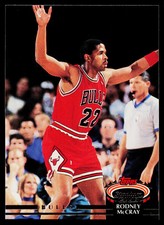 Rodney McCray, 1992-93 Stadium Club, #212, Chicago Bulls,