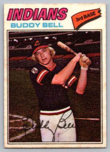 Buddy Bell #2 1977 Topps Cloth Stickers card