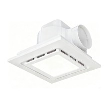 Low Noise Bathroom Ventilation Fan And Lighting Unit 80 area unit Coverage