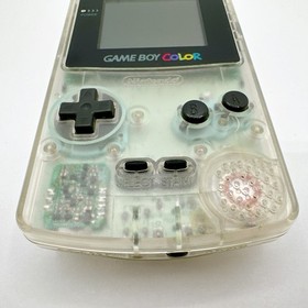 Nintendo Gameboy Color Console Clear Game boy Handheld System Japan Tested