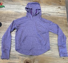 Girls All In Motion Purple Hoodie