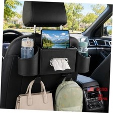 Backseat Car Organizer, 4-in-1 Multifunctional Vehicle Back Seat Storage Box