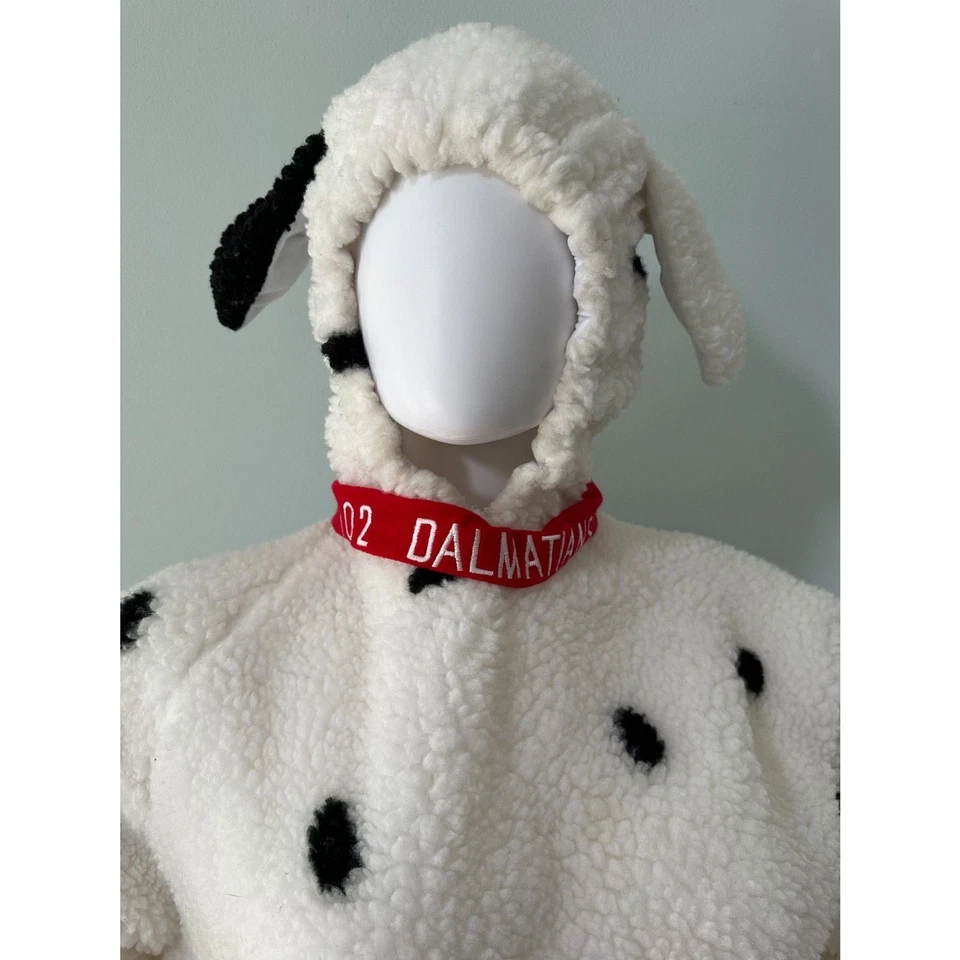 Disfraz De Colección Años 90 101/102 Dálmatas Adulto Perro Juegos con disfraces Traje Peludo Talla S Foto 4 de 4