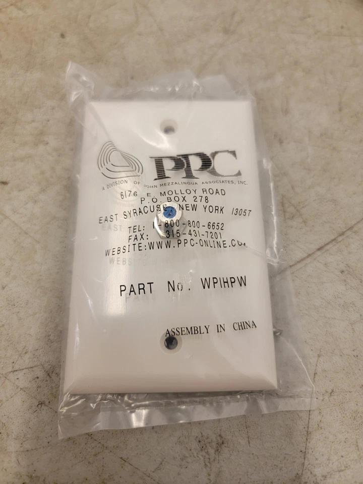 批量 36 件 单 RG-6 F 型 同轴电缆 墙板 白色部件 # WP1HPW — 第 3/4 张图片