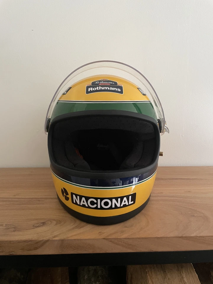 Casque Ayrton Senna 1994 Replica - Photo 4/4