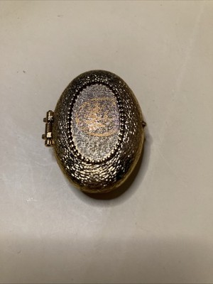Vintage Helena Rubinstein Heaven Sent Solid Perfume Compact Missing Stone