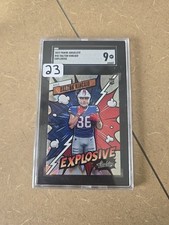 Panini Absolute Dalton Kincaid Rookie Explosive Insert SGC 9 #45 Bills NFL 2023