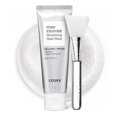 PDRN EXOSOME Glaze Wrapping Mask with SALMON DNA PDRN, Instant Glow, Easy Peel-O