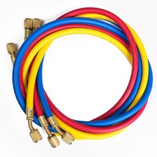 14 Sae 60 Ac Charging Hoses Tube Refrigeration R134a Air Conditioning 2500psi