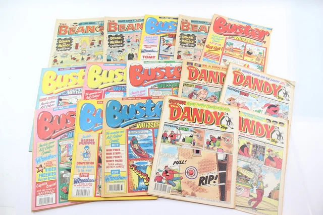 The Beano & Buster Comics Assorted Job Lot