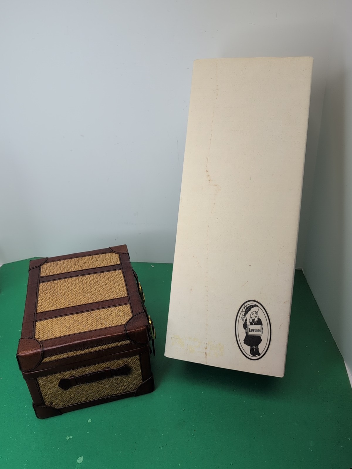 11” Wendy Lawton All Porcelain Doll “Grand Tour African Safari" Trunk Set #R