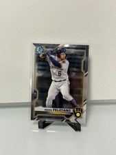 2021 Bowman Chrome - Mario Feliciano - BCP-133 - Milwaukee Brewers