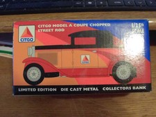1/25 Model A Chopped Coupe Street Rod Bank Citgo Oil 