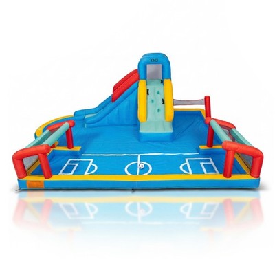 Aufblasbarer Kinder Spielplatz mit Rutsche Wasserpark Pool Outdoor KINDI DPZ015