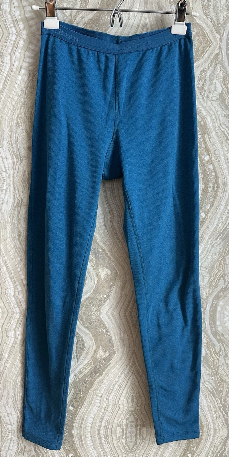 LL BEAN womens XS expedition Weight Thermal Base Layer Leggings Pants Long Johns