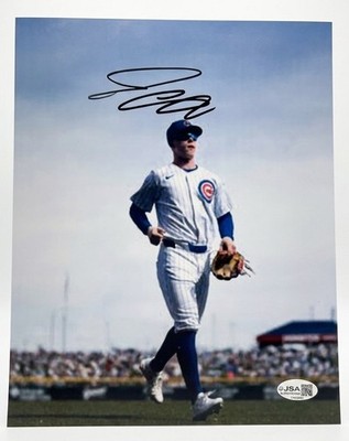 Pete Crow-Armstrong Signed 8x10 Photo JSA Authentic Autograph