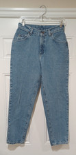 VTG Lee tapered leg high rise mom jeans 8P FITS 26x28 denim