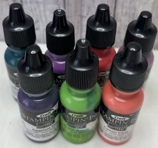 Stampin Up CRAFT INK REFILLS Pigment Stamp Pad Reinkers Retired Colors Lot of 7