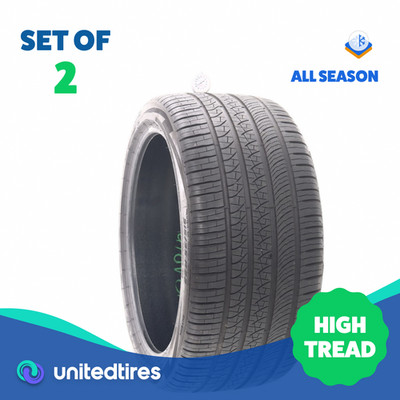 Set of (2) Used 315/35R22 Pirelli Scorpion Zero NC0 111V - 9/32