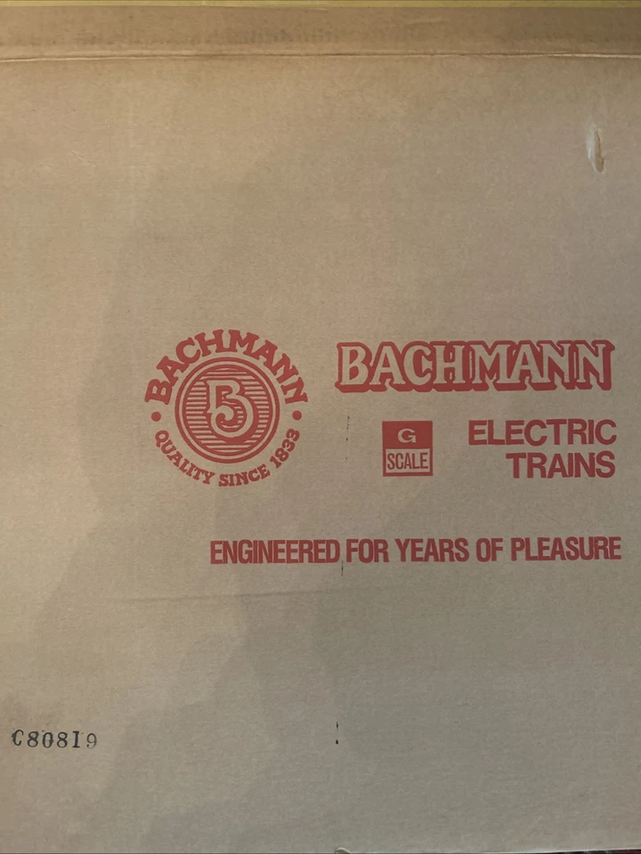 Juego de pasajeros occidentales de colección Bachmann calibre G 4-6-0 D R&G The Bumble Bee 90032 IOB Foto 3 de 4