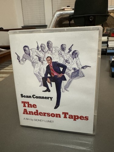 The Anderson Tapes (1971) BluRay Indicator Limited Edition Rare OOP Sean Connery