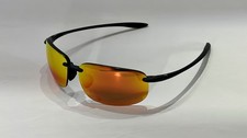 MAUI JIM HOOKIPA XL MATTE BLK POLAR HAWAII LAVA PURE SUNGLASSES RM456-02A NEW 67