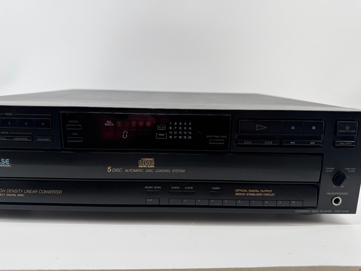 【中古】 SONY ソニー CDP-CE515 5枚CDチェンジャー 中古】 SONY ソニー CDP-CE515 5枚CDチェンジャー SONY CDP