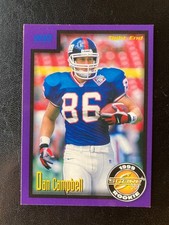 1999 SCORE  DAN CAMPBELL ROOKIE CARD C. rookie card picture