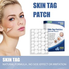 Wart Removal Patch Skin Tag Corn Mole Herbal Fast Acting Skin Care