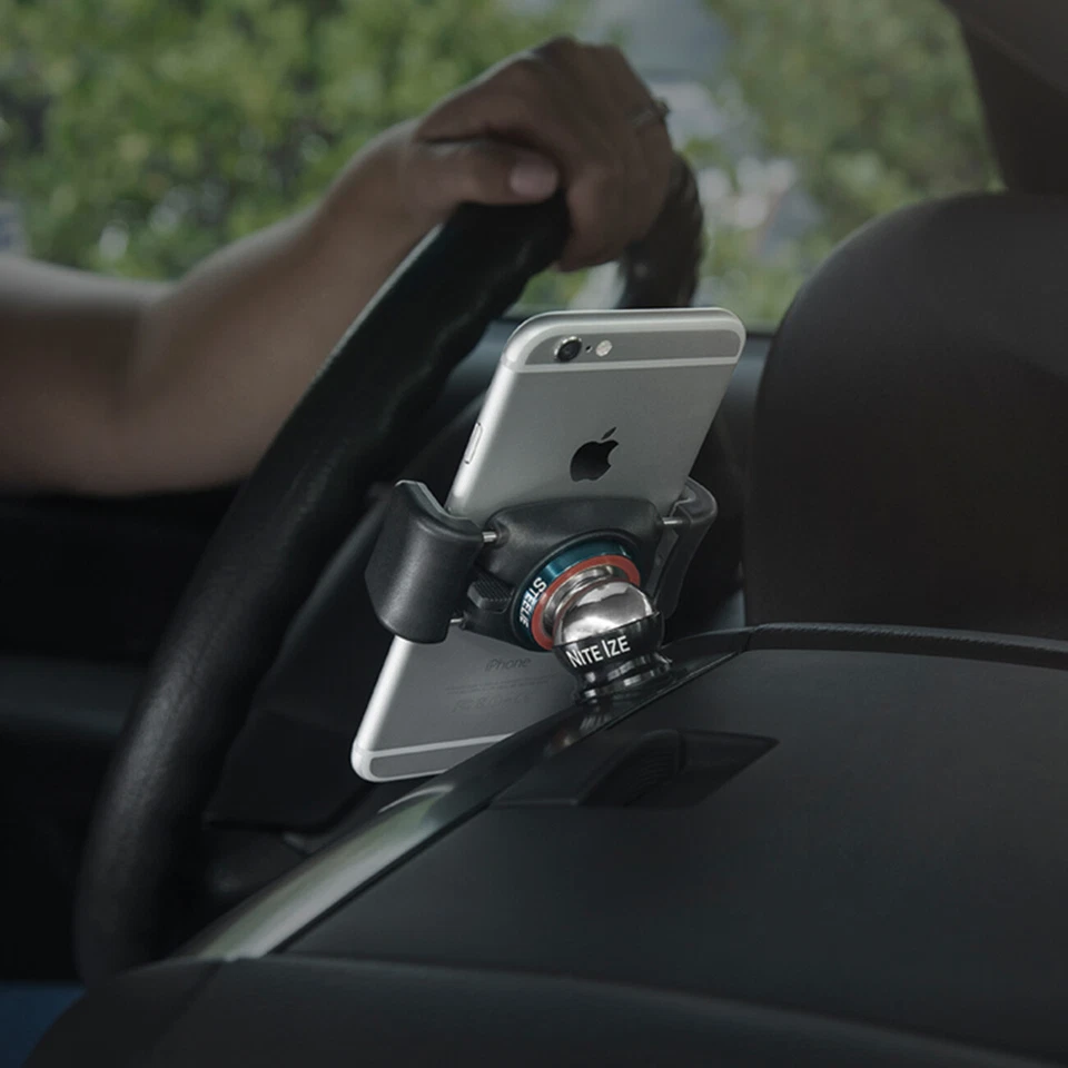 Nite Ize Steelie FreeMount Car Mount Phone Kit Secure Mount for All Devices - Image 4 of 4