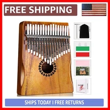 Portable 17-Keys Kalimba Thumb Piano - Perfect for Beginners & Kids