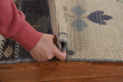 Contemporary Patchwork Oriental 5x8 ft Area Rug Wool Hand-knotted Foyer Carpet - Picture 11 of 12