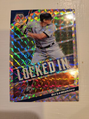 2021 Panini Mosaic - Locked In Mosaic #LI5 D.J. LeMahieu
