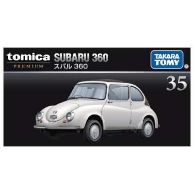 Takara Tomy Tomica Premium 35 Subaru 360 White Diecast Miniature