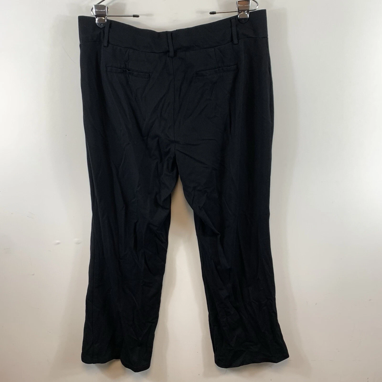 Pantalone donna ALYX nero elasticizzato pull on taglia 3X vita alta