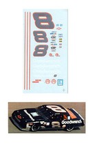 8 Dale Earnhardt 1987 Goodwrench water slide decal 1/64 scale AFX Tyco