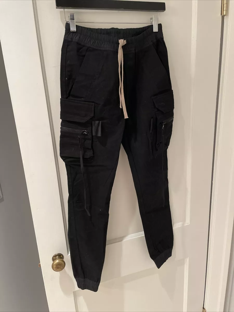 rick owens cargo joggers small