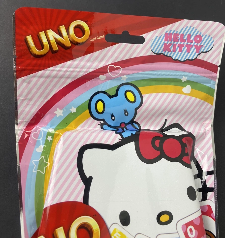 NEW Unopened 2012 HELLO KITTY UNO Card Game Mattel Cardinal Factory Sealed - Image 3 of 4