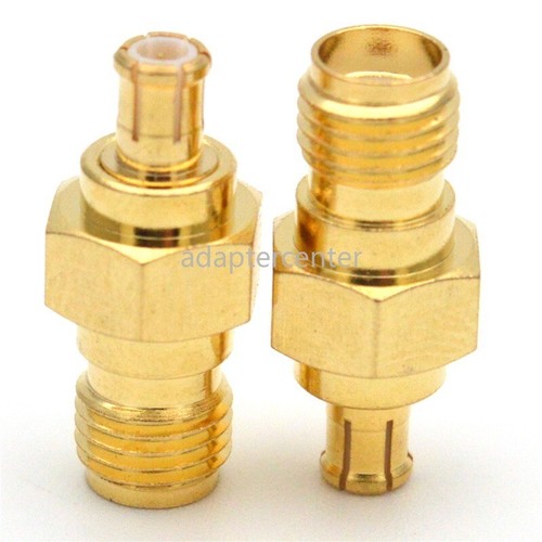 Conector adaptador coaxial MCX macho a SMA hembra - Imagen 5 de 5
